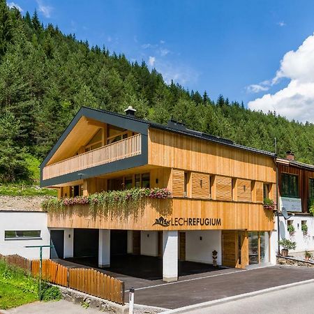 Ferienwohnung Erholungswelt Lechrefugium Steeg Exterior foto