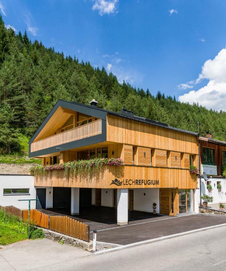 Ferienwohnung Erholungswelt Lechrefugium Steeg Exterior foto